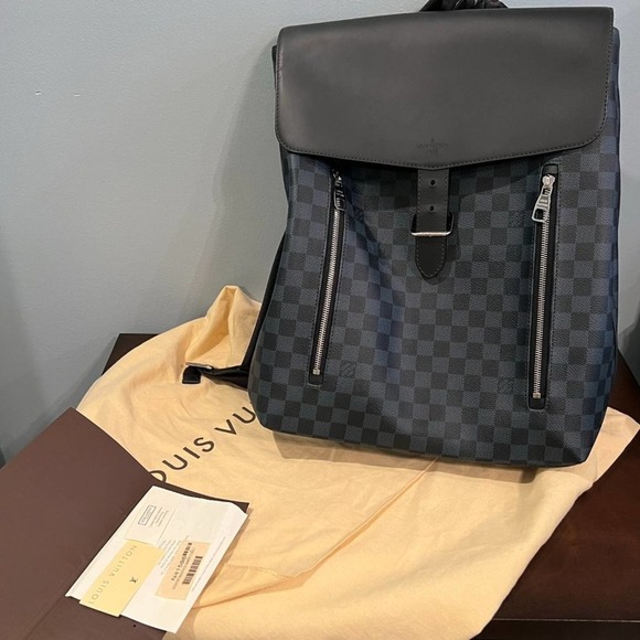 Louis Vuitton Damier Cobalt Race Drawstring Backpack - Blue Backpacks, Bags  - LOU593879